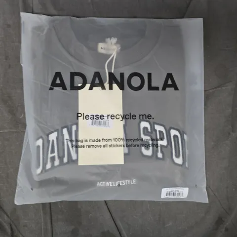 ADANOLA AS OVERSIZED SWEATSHIRT IN OLIVE GREEN SIZE MEDIUM