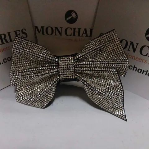 MALIKA SPARKLE HAIR BOW CLIP 