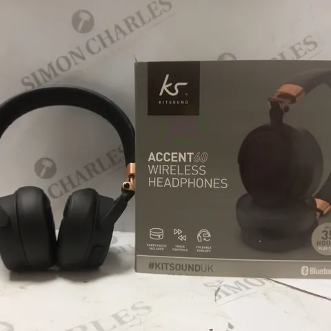 BOX OF 3 ASSORTED ITEMS TO INCLUDE - KITSOUND ACCENT 60 - LOGITECH WIRELESS COMBO MK295 - VAPOO K8100M