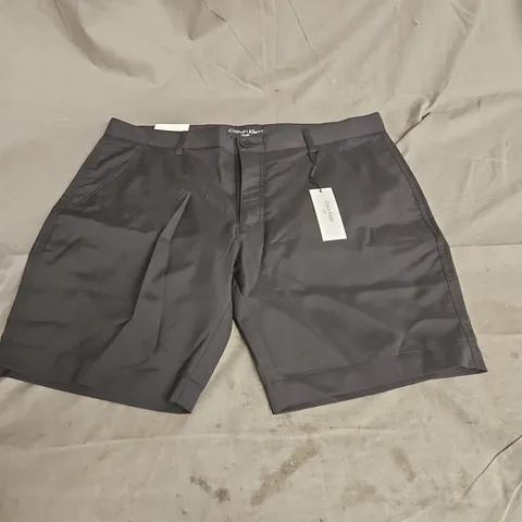 CALVIN KLEIN GOLF SHORTS IN BLACK SIZE W36