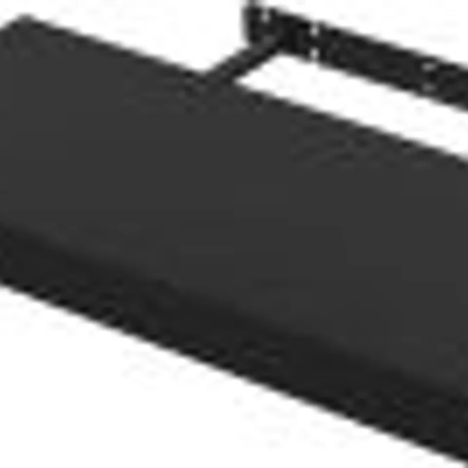 WALL SHELF WOLTU BLACK FOR BOOKS HIDDEN MOUNTING 50X23 CM