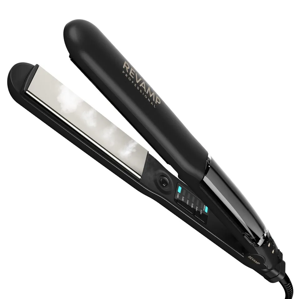 BOXED REVAMP PROGLOSS STEAMCARE CERAMIC STRAIGHTENER ST-1600-GB
