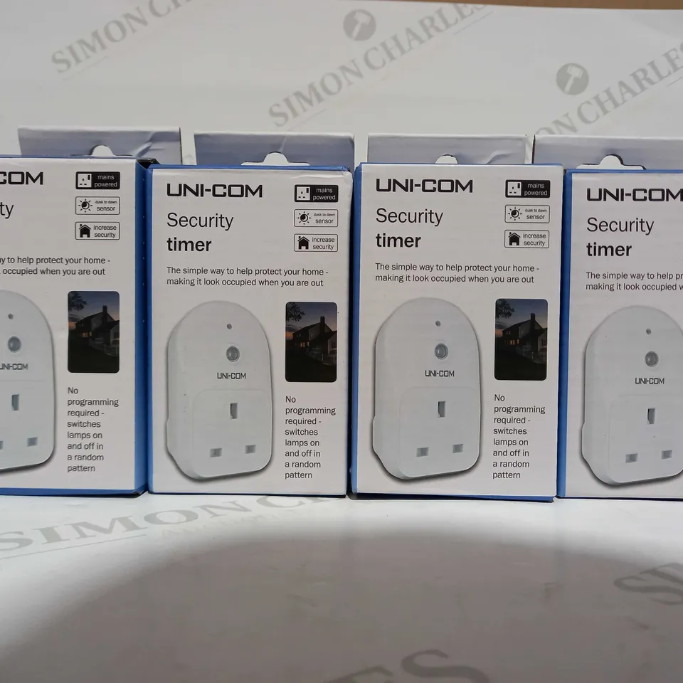 UNI-COM SET OF 4 SECURITY TIMERS