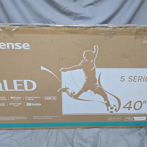 HISENSE 40 INCH 40E5NQTUK SMART FULL HD HDR QLED TV