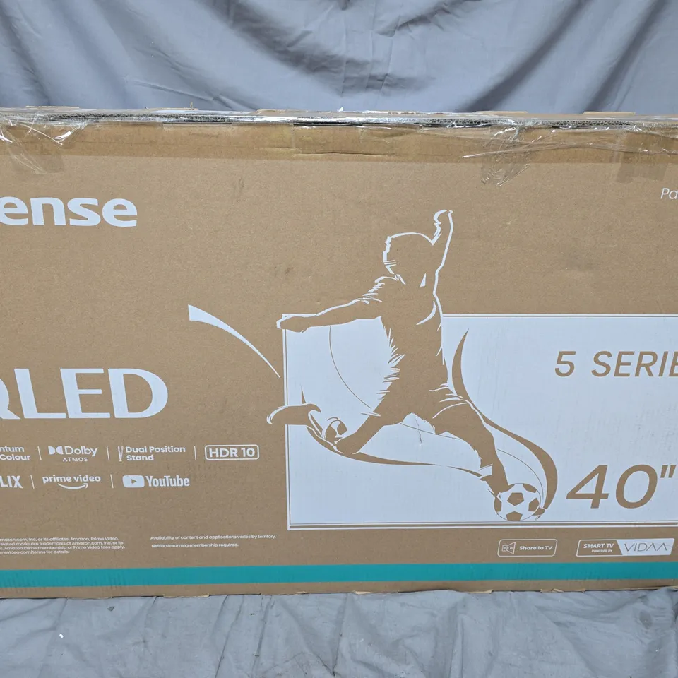 HISENSE 40 INCH 40E5NQTUK SMART FULL HD HDR QLED TV