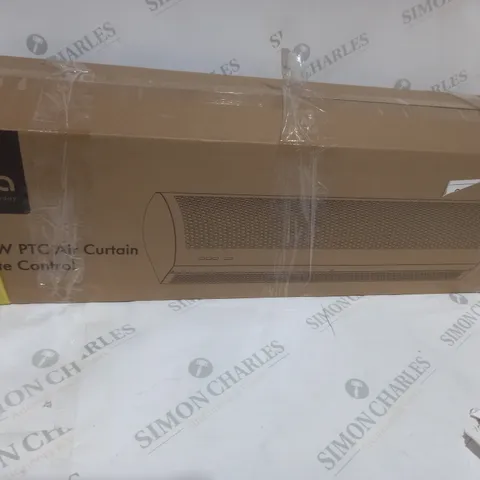 BOXED DEVOLA 4K W PTC AIR CURTAIN WITH REMOTE CONTROL - COLLECTION ONLY