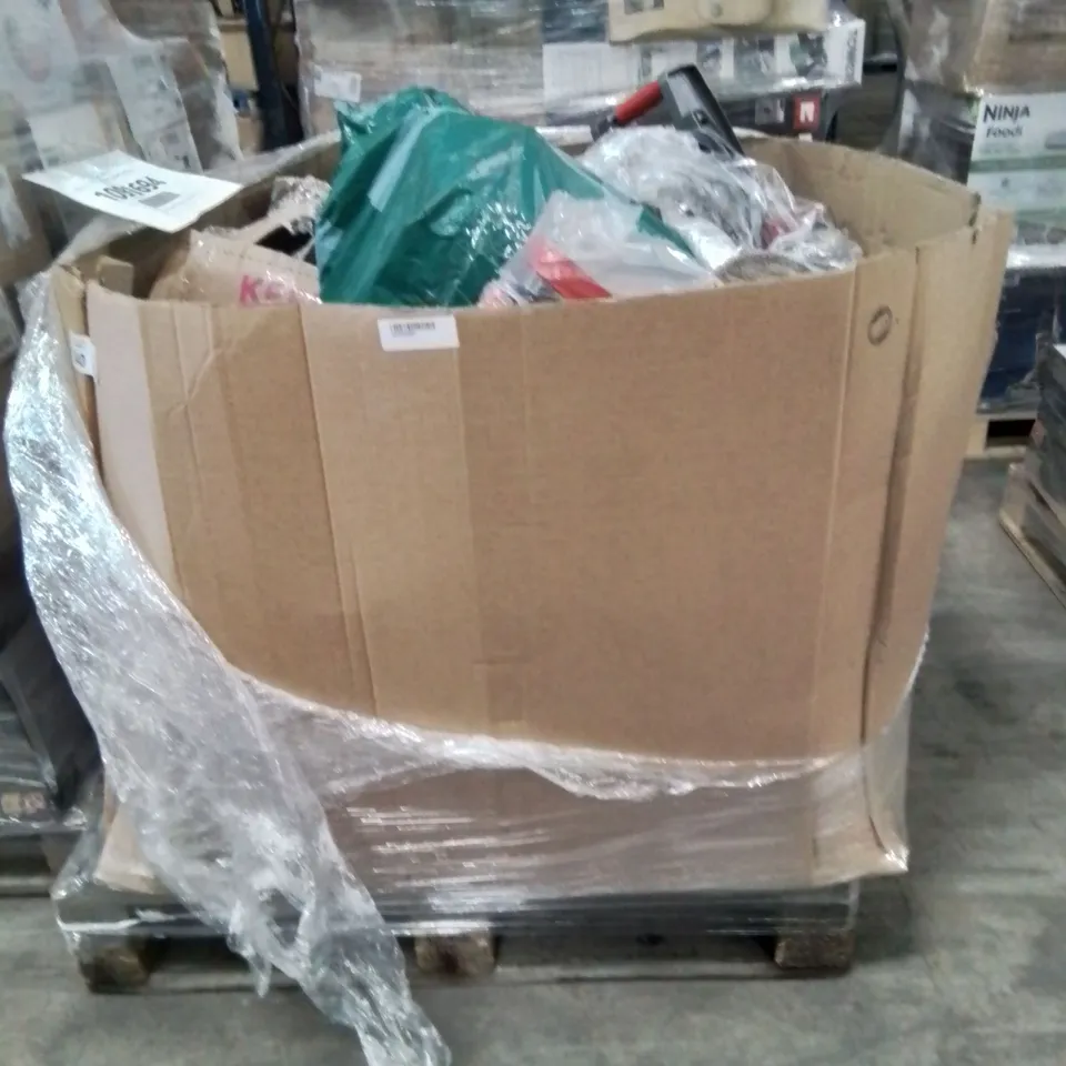 PALLET OF APPROXIMATELY 18 UNPROCESSED RAW RETURN HOUSEHOLD AND ELECTRICAL GOODS TO INCLUDE;