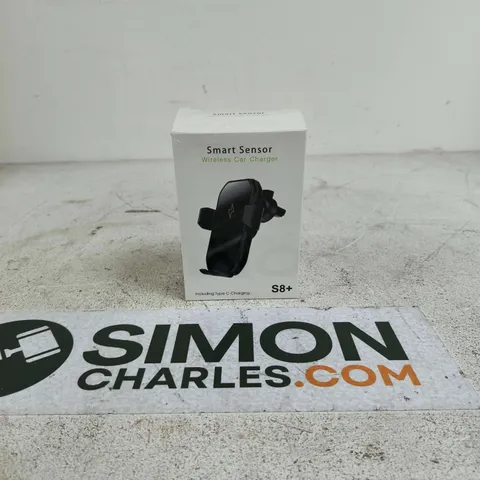 SMART SENSOR WIRELESS CAR CHARGER TYPE C S8+ BOXED