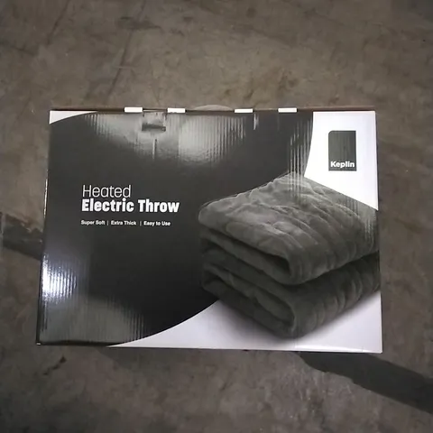 BOXED KEPLIN EXTRA THICK HEATED ELECTRIC THROW 