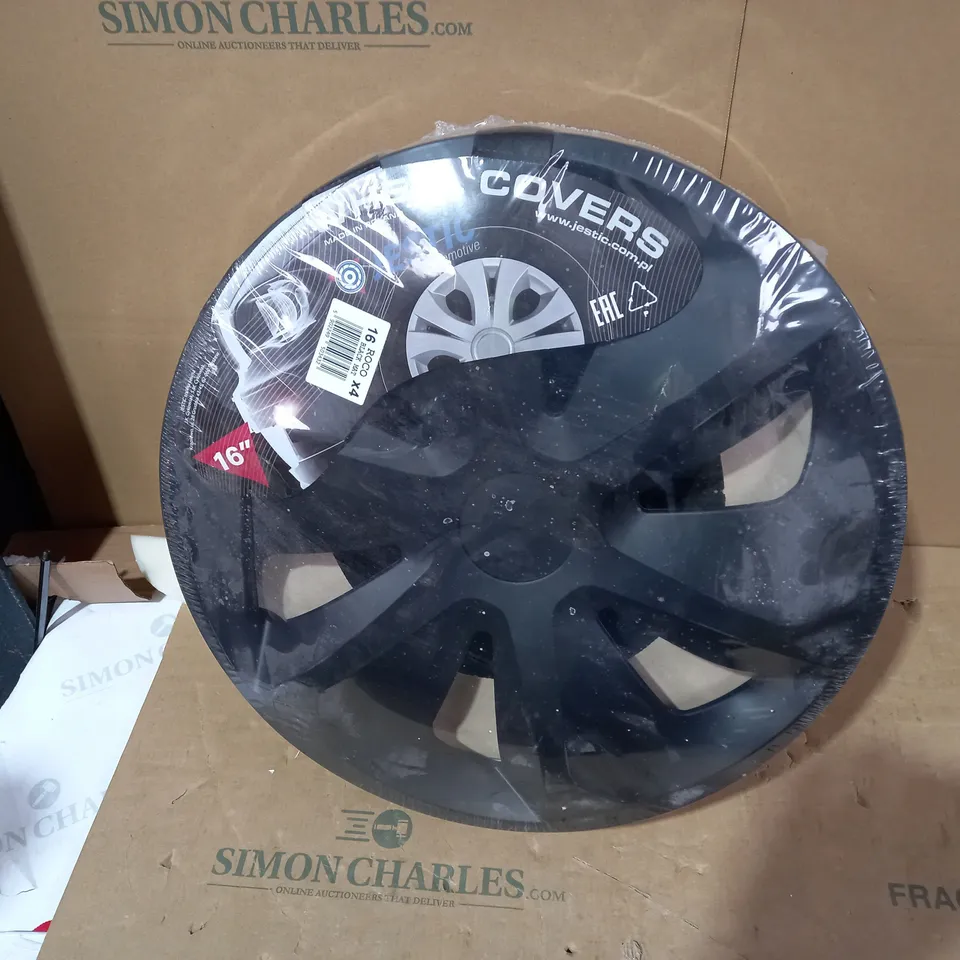 JESTIC AUTOMOTIVE WHEEL COVER SET OF 4 