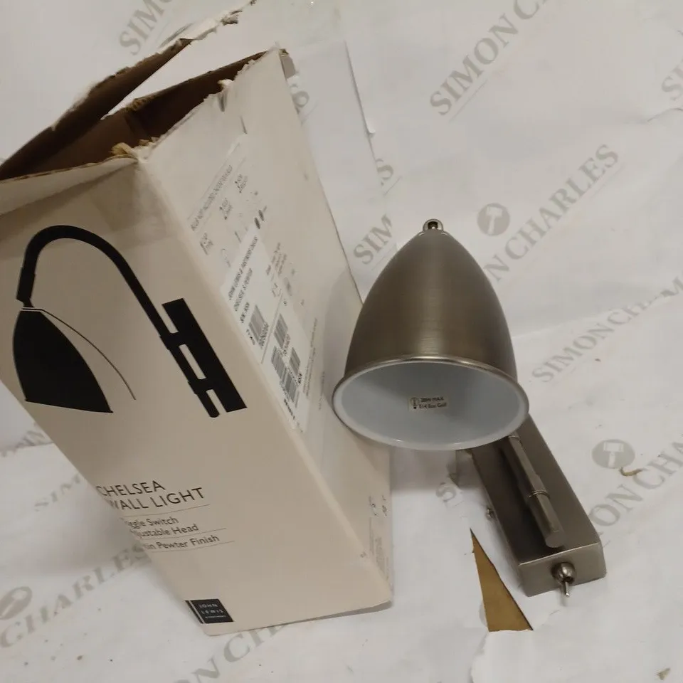 JOHN LEWIS CHELSEA WALL LIGHT 