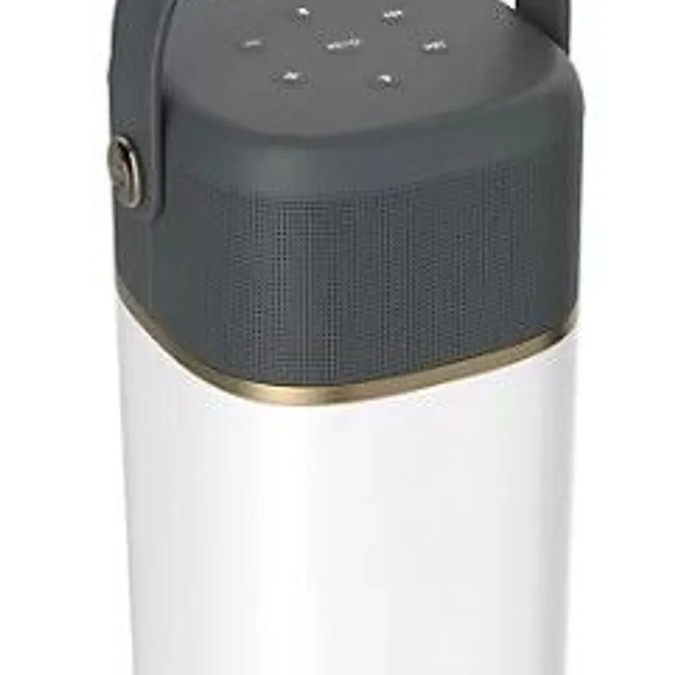 VQ HALO PORTABLE BLUETOOTH SPEAKER, POWERBANK & LANTERN LIGHT GREY