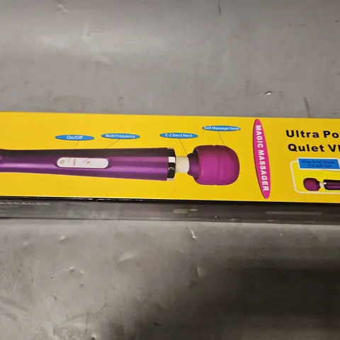 BOXED MAGIC MASSAGER ULTRA POWERFUL QULET VIBRATLON