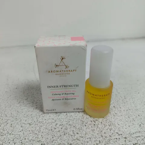 BOXED AROMATHERAPY ASSOCIATES INNER STRENGTH SOOTHING FACE OIL (15ML)