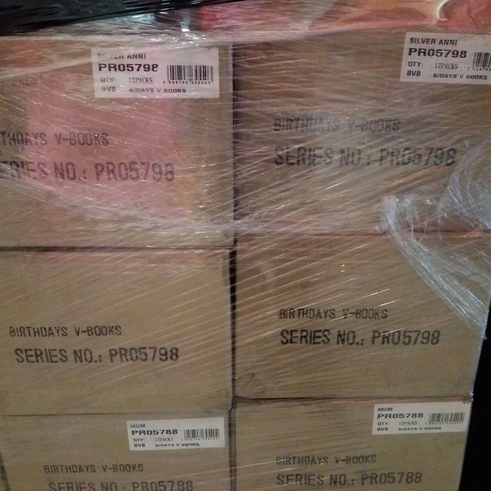 PALLET CONTAINING ASSORTED GREETINGS CARDS