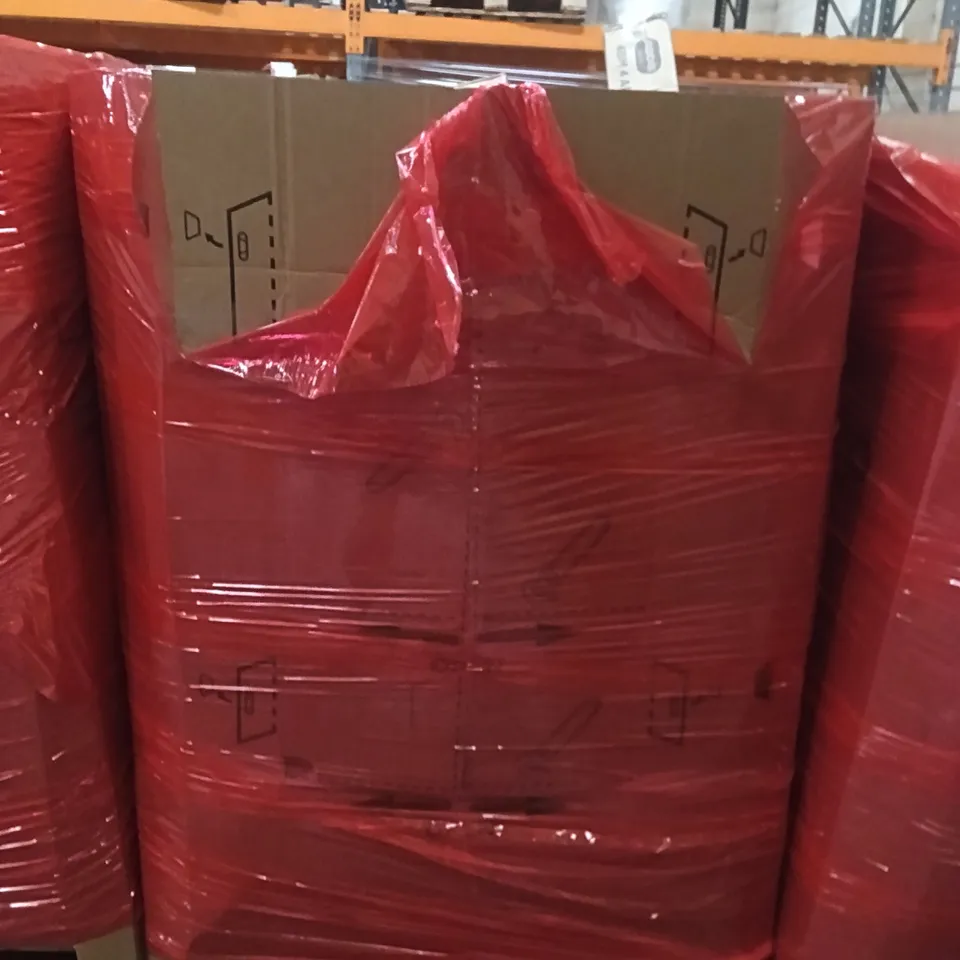 PALLET OF ASSORTED ITEMS INCLUDING - 4 ARM ROTARY AIRER, 4FT CLOTHES RAIL, POTS BOUNCER