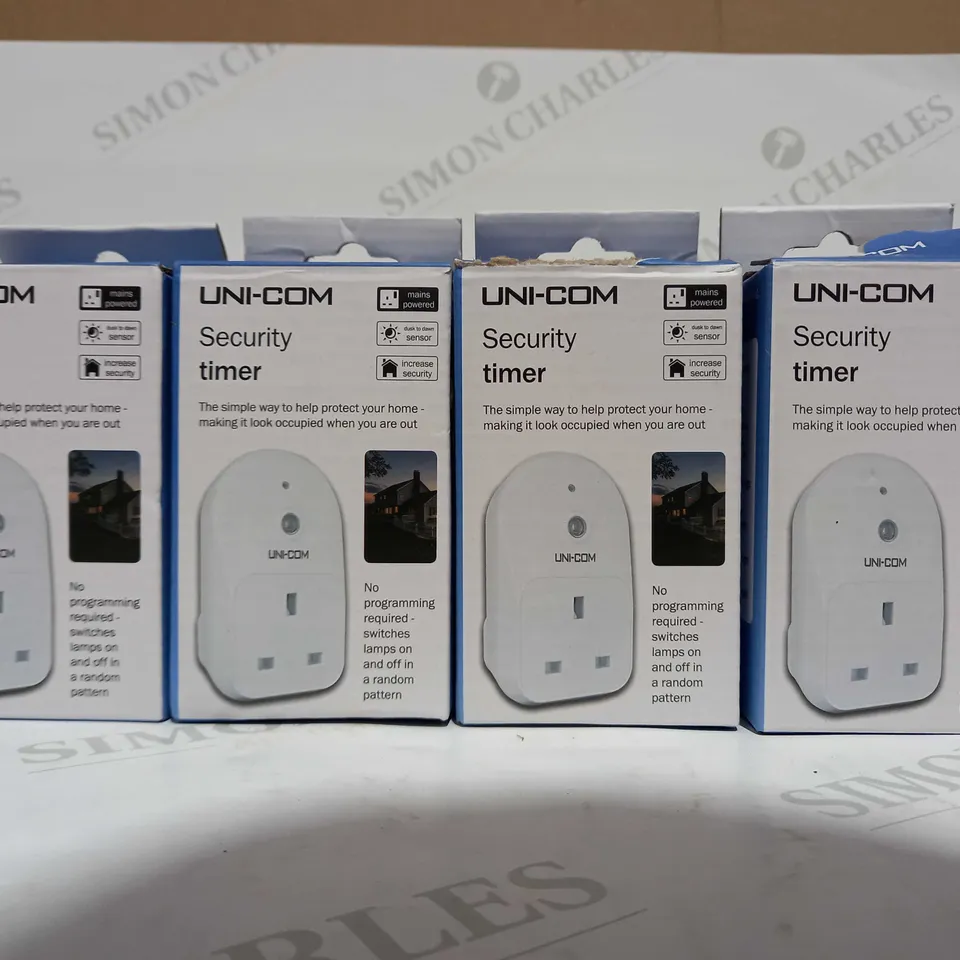 UNI-COM SET OF 4 SECURITY TIMERS