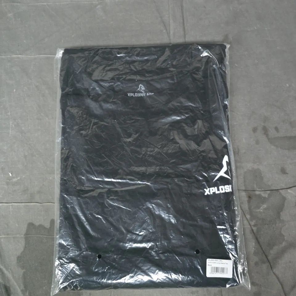 XPLOSIVE APE GRAFFITI LONG SLEEVE T-SHIRT IN BLACK SIZE 5XL