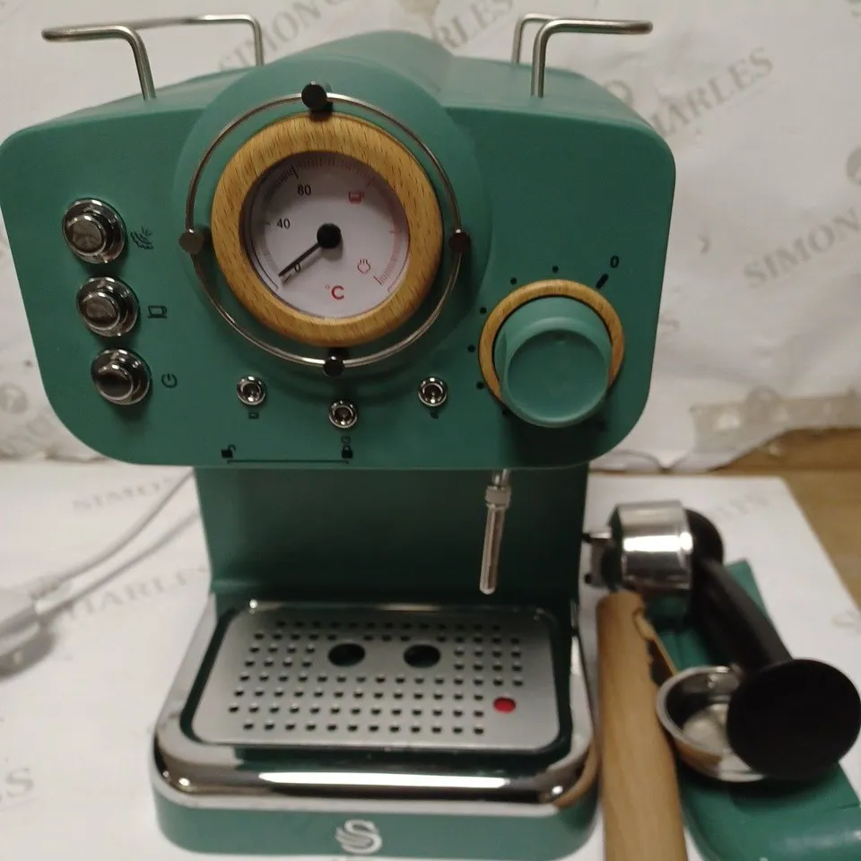 SWAN NORDIC ESPRESSO MACHINE - PINE GREEN
