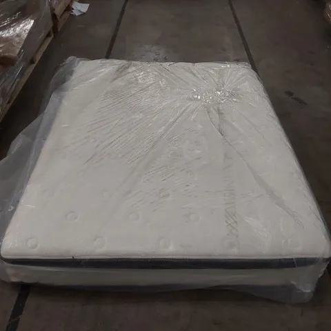 QUALITY BAGGED BRYNA EURO TOP POCKET SPRING MATTRESS 24CM/9IN HEIGHT - 150CM KING SIZE