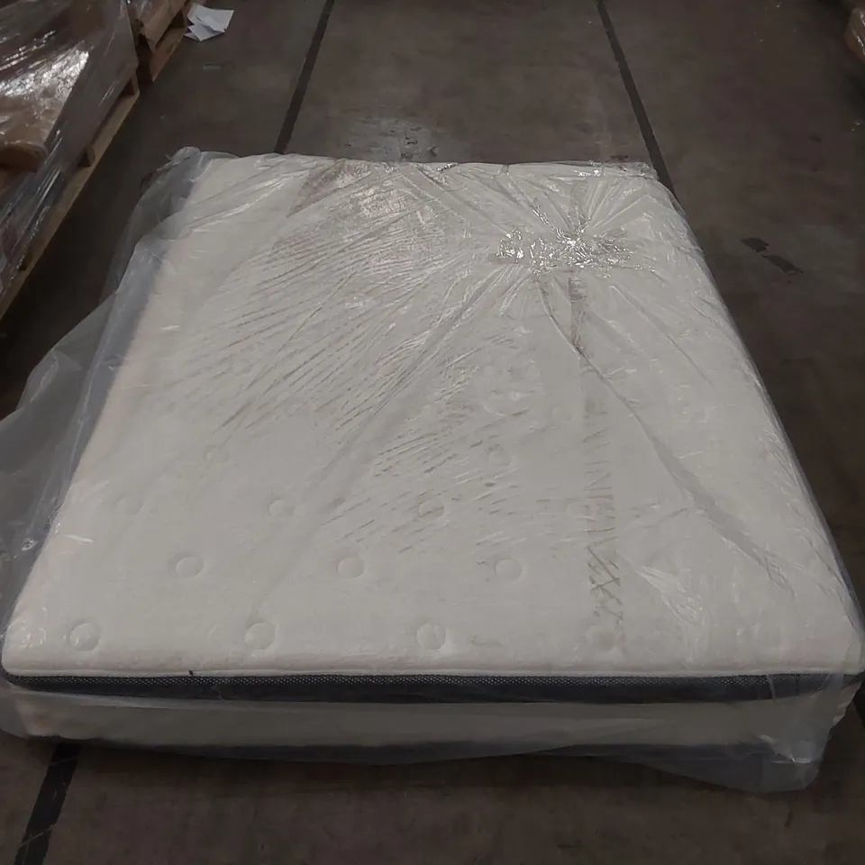 QUALITY BAGGED BRYNA EURO TOP POCKET SPRING MATTRESS 24CM/9IN HEIGHT - 150CM KING SIZE