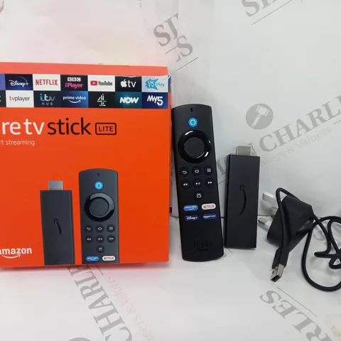 BOXED AMAZON FIRE TV STICK LITE