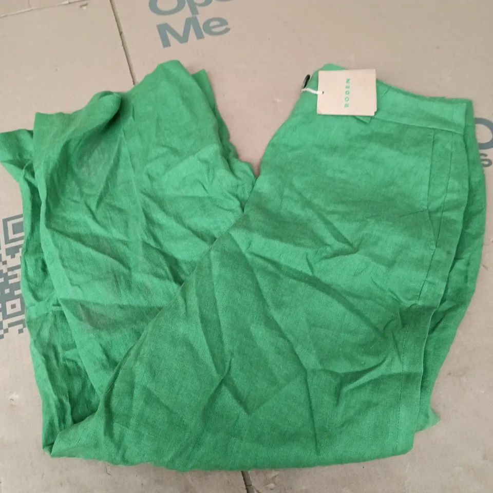 BODEN TROUSERS IN GREEN - UK 10P