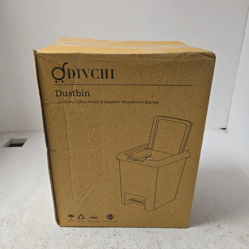 DUSTBIN WITH LID – HOME/OFFICE/KITCHEN WASTE BIN