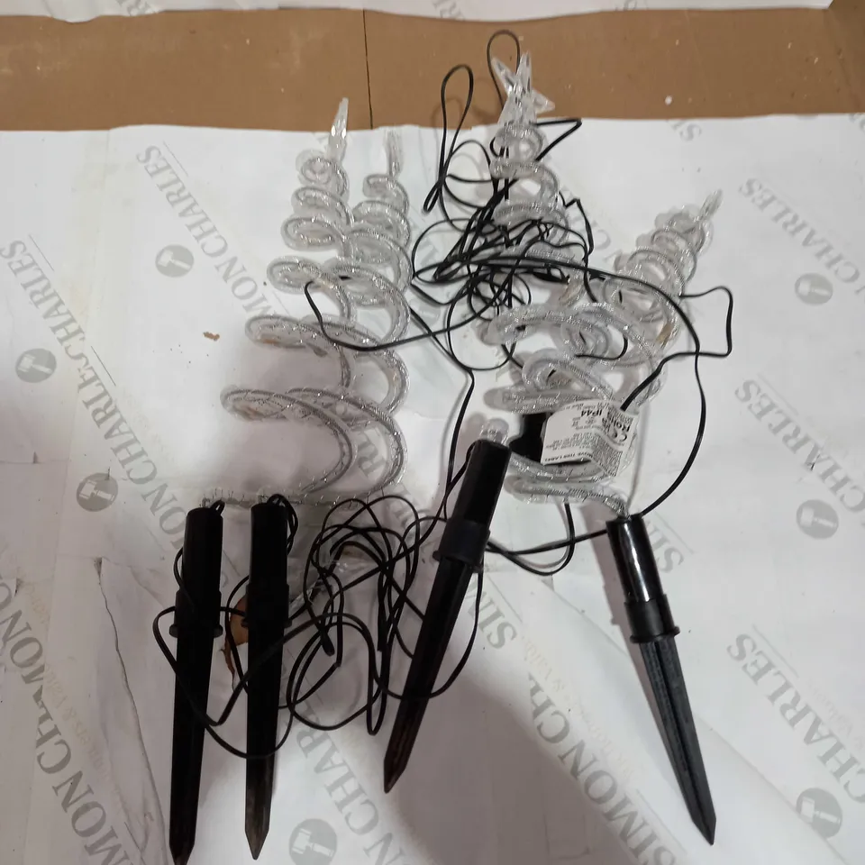 CURLY PATHFINDERS OUTDOOR CHRISTMAS DECORATIONS RRP £32