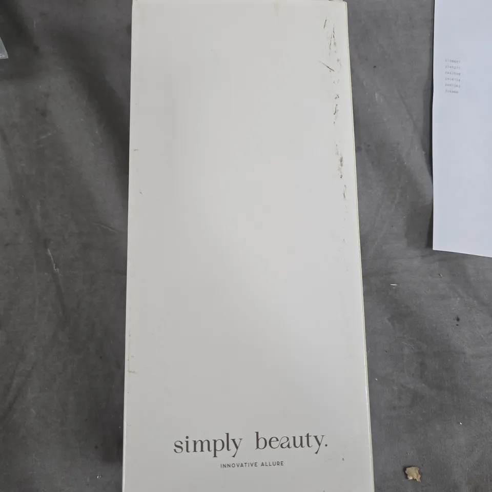 BOX OF APPROXIMATELY 25 HOUSEHOLD ITEMS TO INCLUDE: HOMEDICS SPEAKER, AQUA FACIAL DEVICE AND WAFFLE PYJAMAS