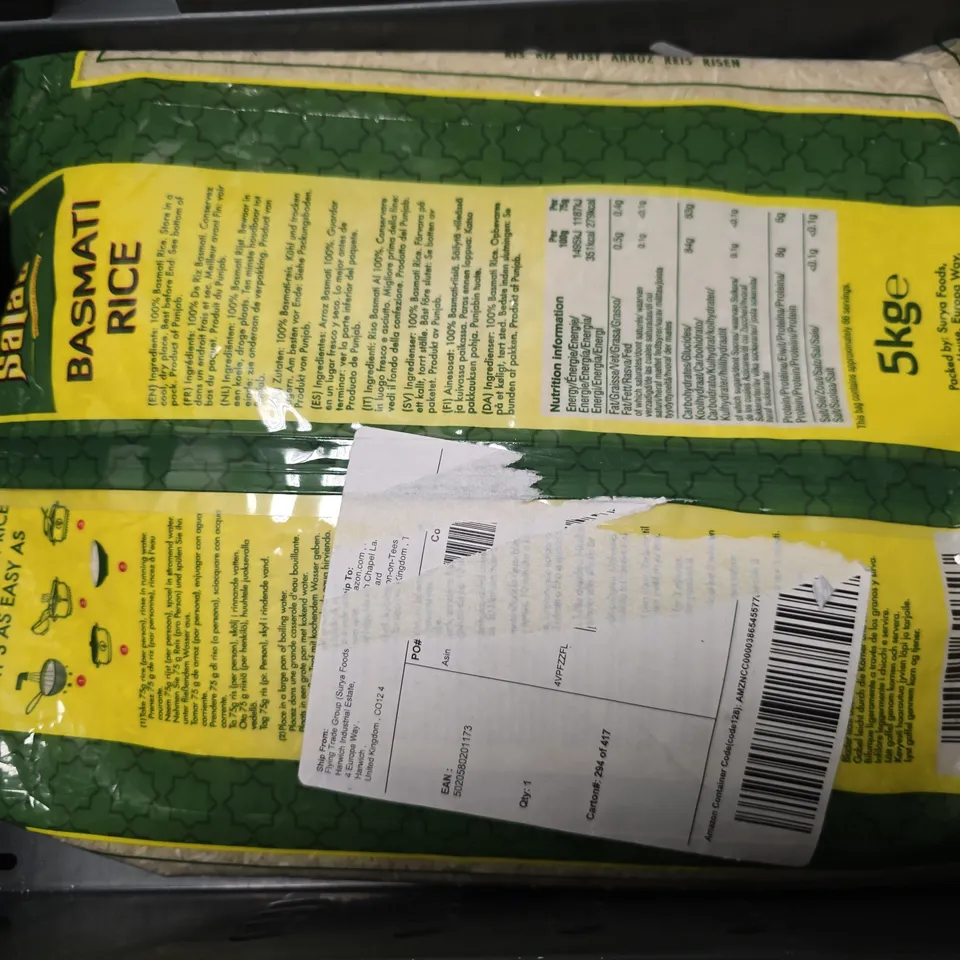 SET OF 2 SALAAM BASMATI RICE 5KG 