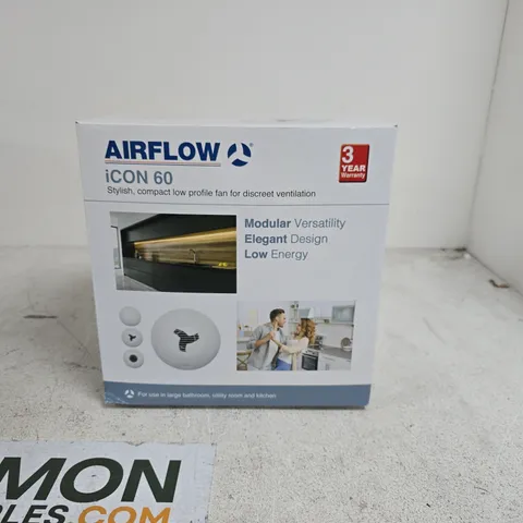 AIRFLOW ICON 60 UNIQUE VENTILATION SYSTEM BXOED