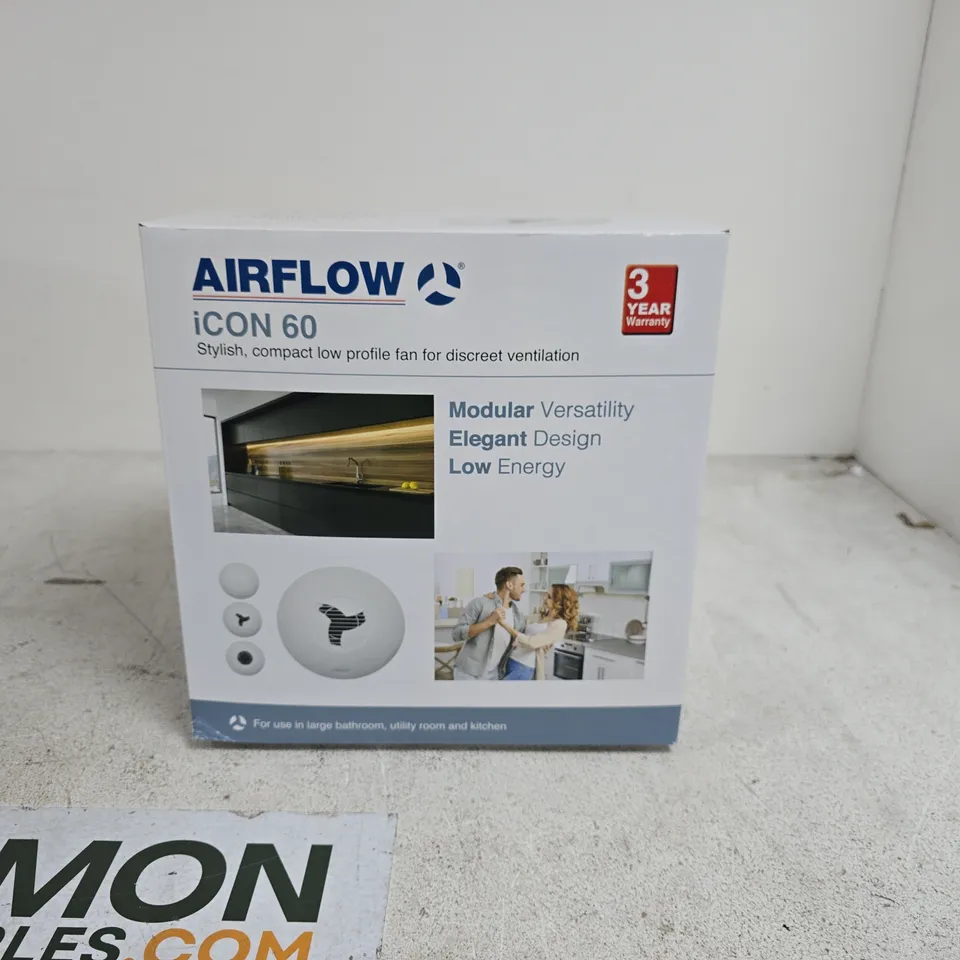 AIRFLOW ICON 60 UNIQUE VENTILATION SYSTEM BXOED