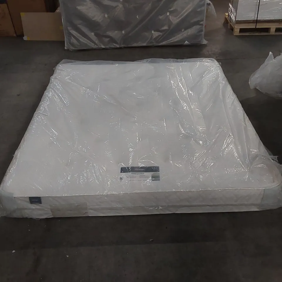 QUALITY BAGGED SILENTNIGHT 1000 POCKET TUFTED 180CM SUPERKING MATTRESS 