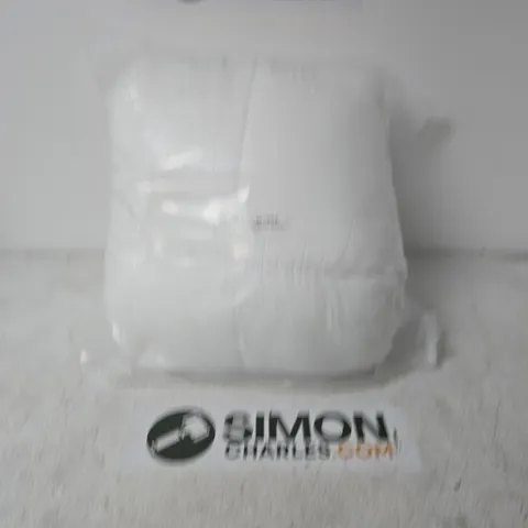 BAGGED DOUBLE MATTRESS TOPPER IN WHITE