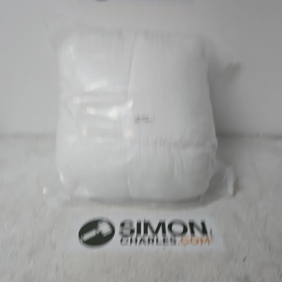 BAGGED DOUBLE MATTRESS TOPPER IN WHITE