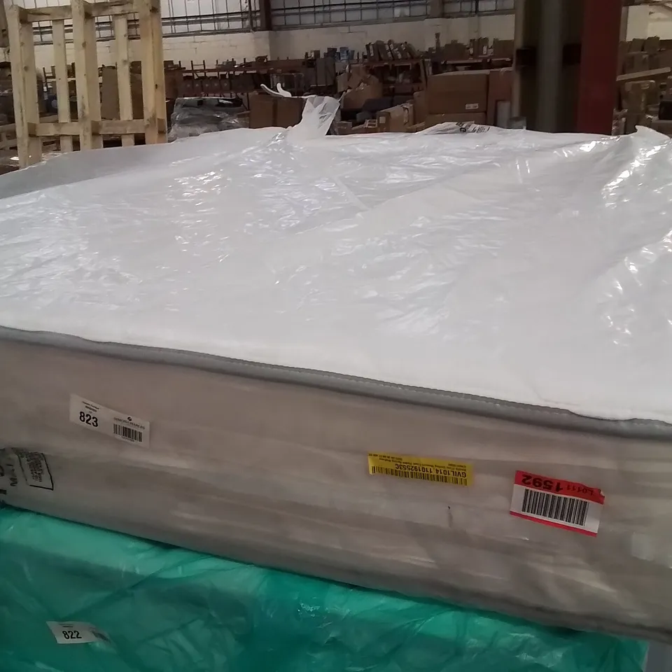 QUALITY BAGGED NOVILLA 27CM COOLING MEMORY FOAM POCKET SPRUNG 135CM DOUBLE MATTRESS