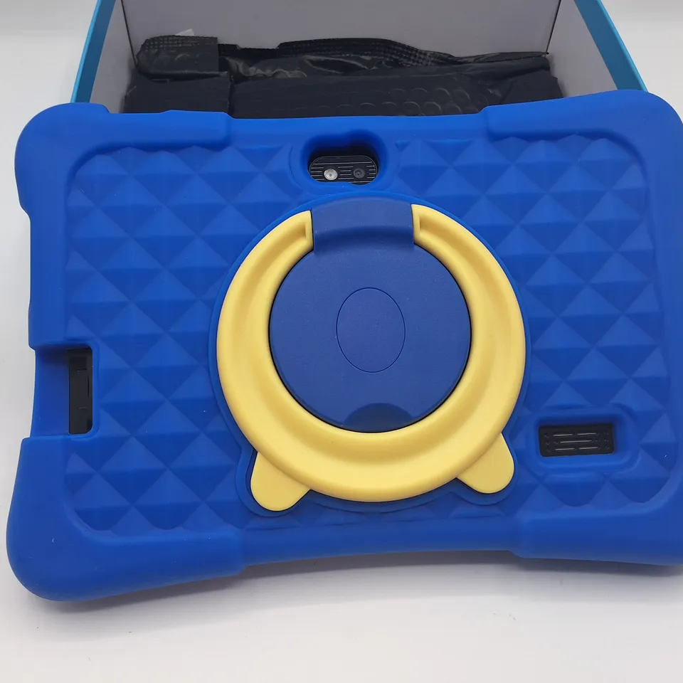 BOXED KIDS TABLET PC WITH PROTECTIVE BLUE CASE