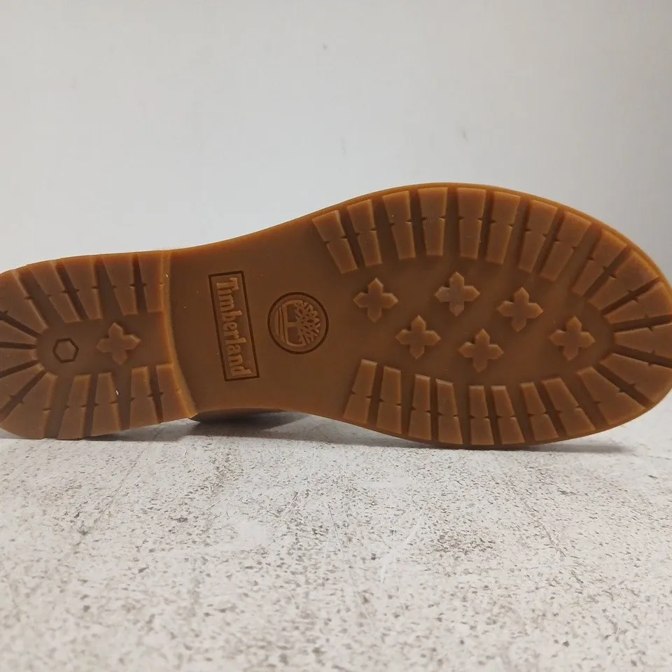 BOXED PAIR OF TIMBERLAND CHICAGO RIVERSIDE BACKSTRAP SANDALS IN PALE ROSE SIZE UK 7