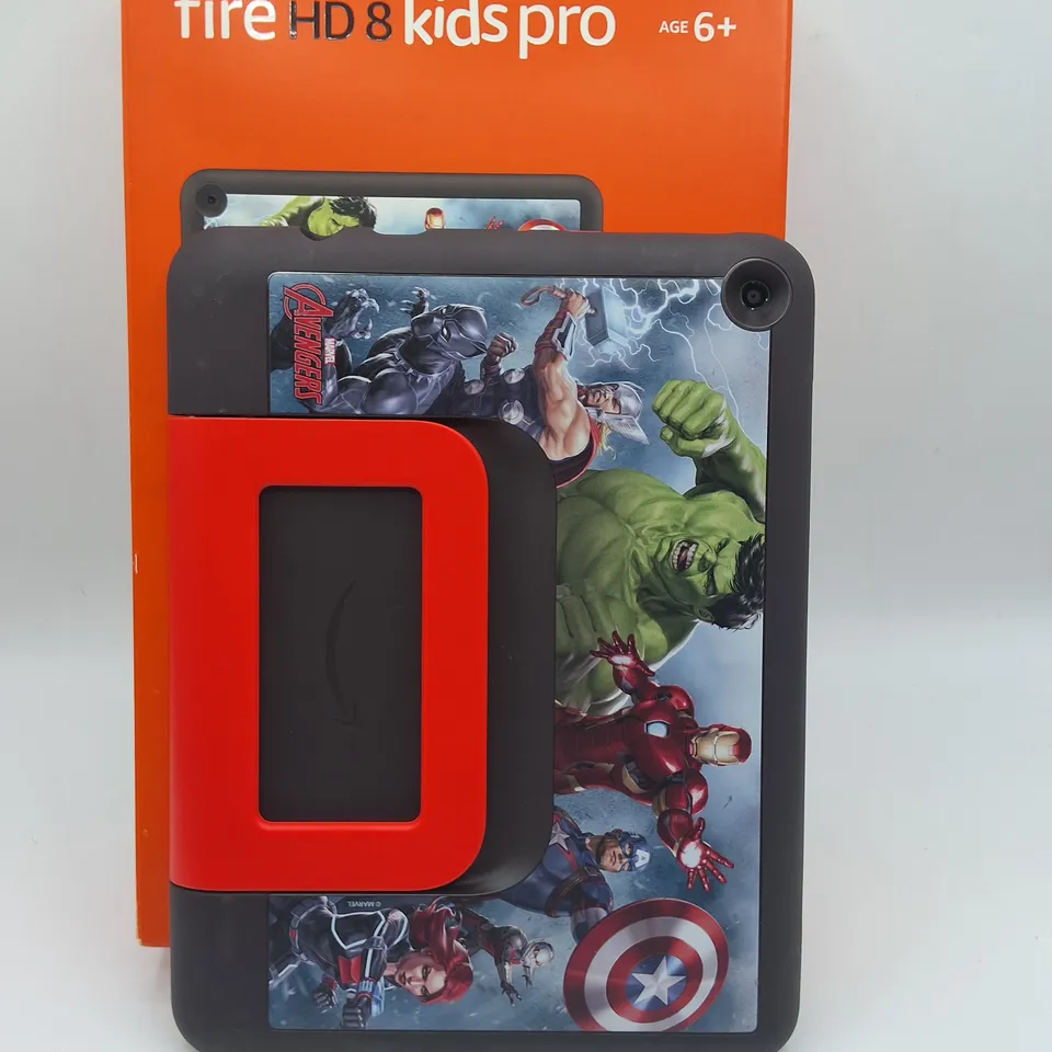 BOXED AMAZON FIRED 8 KIDS PRO MARVEL EDITION 3GB 32GB