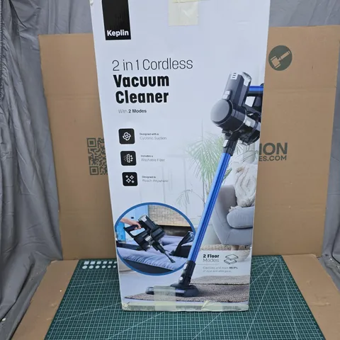 KEPLIN 2-IN-1 CORDLESS VACUUM CLEANER – BOXED
