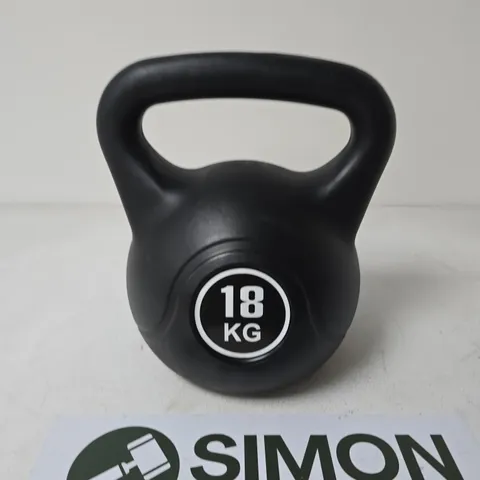 KETTLEBELL 18 KG – BLACK