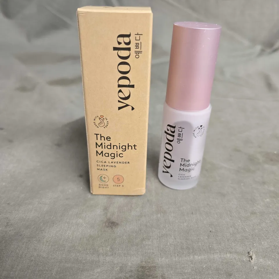 BOXED YEPODA THE MIDNIGHT MAGIC CICA LAVENDER SLEEPING MASK 20ML