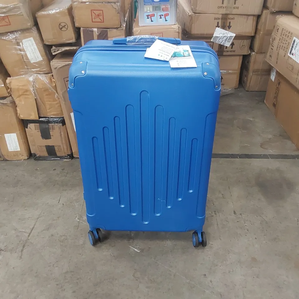 BOXED HARDSHELL SUITCASE SET - BLUE