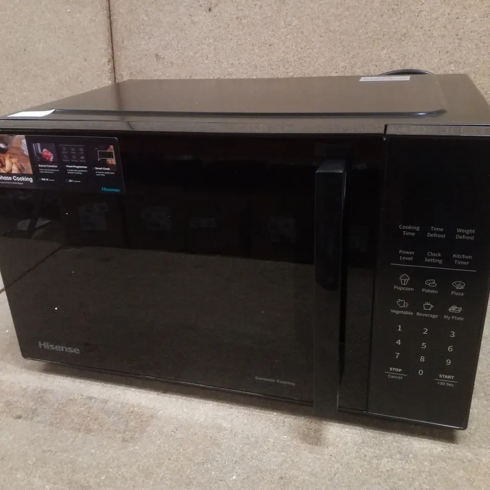 BOXED HISENSE H25MOBS7HUK MICROWAVE OVEN