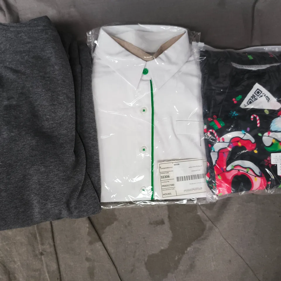 APPROXIMATELY 20 ASSORTED CLOTHING AND FASHION PRODUCTS IN VARIOUS STYLES AND SIZES - COLLECTION ONLY