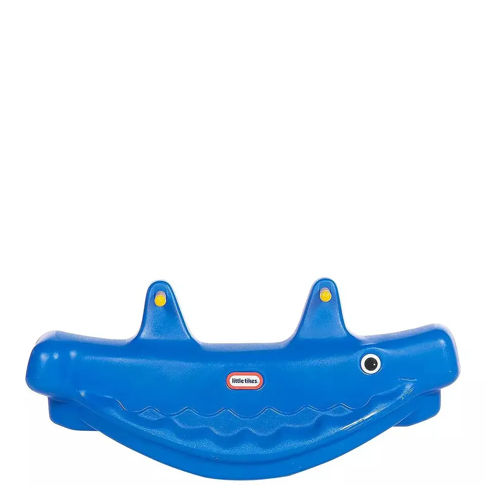 BOXED LITTLE TIKES WHALE TEETER TOTTER - BLUE - COLLECTION ONLY (1 BOX) RRP £44.99