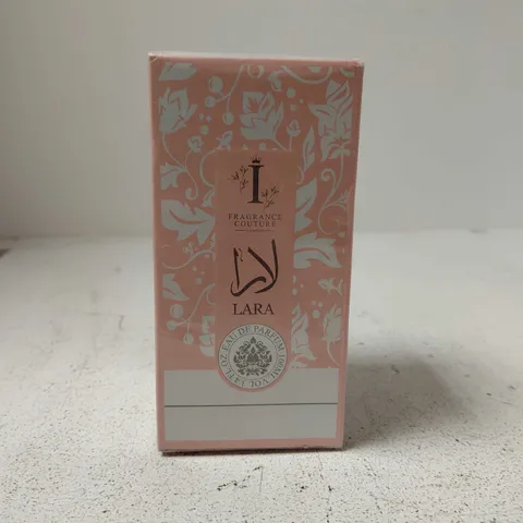 BOXED AND SEALED LARA FRAGRANCE COUTURE LONDON EAU DE PARFUM 100ML