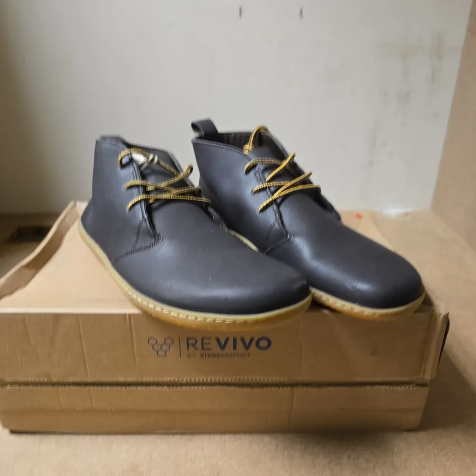VIVOBAREFOOT REVIVO GOBI III MENS BRACKEN BOOTS – UK 9.5