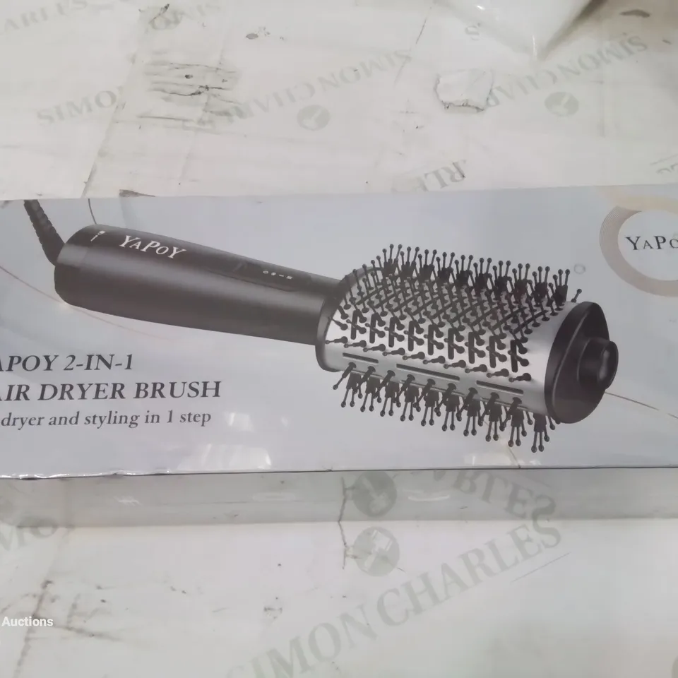 BOXED AND SEALED YAPOY HAIR DRYER BRUSH 